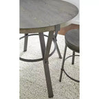 Set da pranzo 5 pezzi Portland altezza bancone grigio - Steve Silver Co.