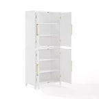 Crosley 70" Roarke Armadio dispensa da cucina bianco