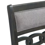 Set da pranzo Taylor 5 pezzi altezza bancone con ripiano e sedie in similpelle - Picket House Furnishings
