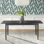 Tavolo da pranzo allungabile Buylateral Tilo Butterfly marrone scuro
