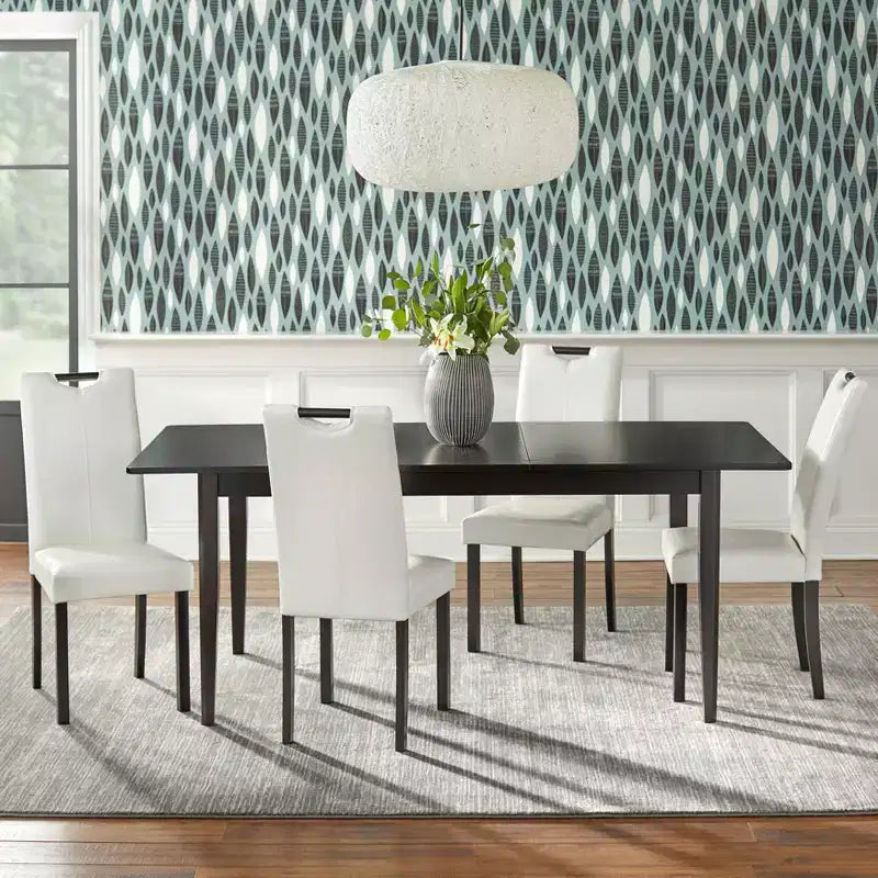 Tavolo da pranzo allungabile Buylateral Tilo Butterfly marrone scuro