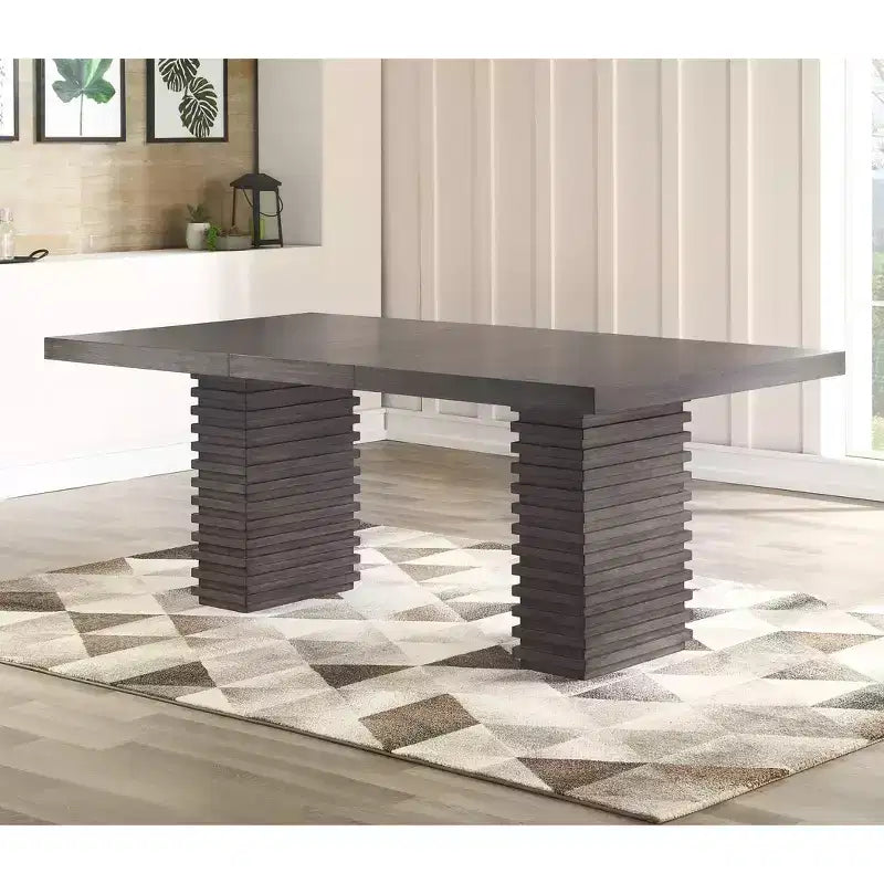 Tavolo da pranzo Mila grigio chiaro - Steve Silver Co.