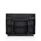 Veritte Contemporary 9 bottiglie Buffet Nero - miBasics