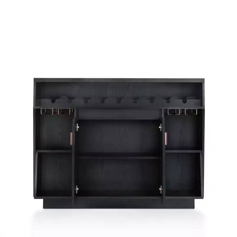 Veritte Contemporary 9 bottiglie Buffet Nero - miBasics