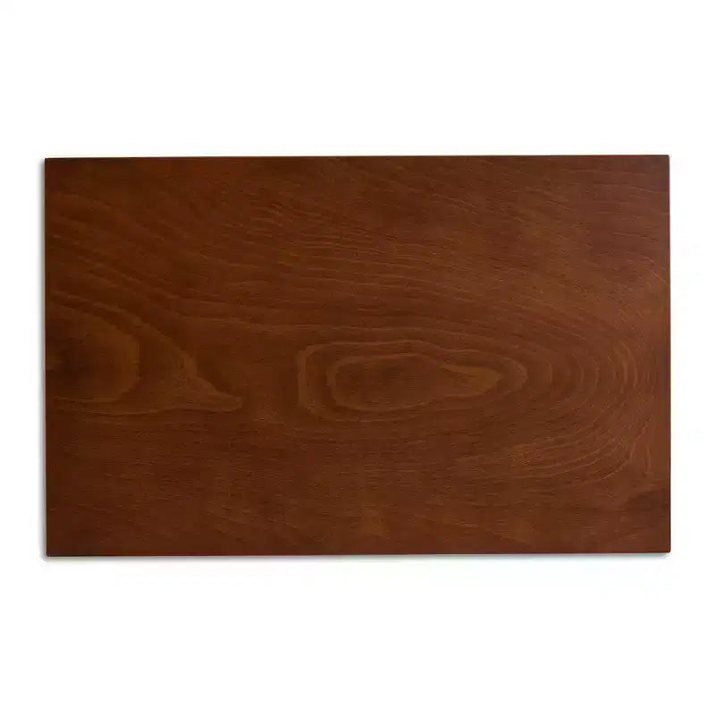 Set da pranzo in legno imbottito in tessuto Caron 5 pezzi grigio/noce - Baxton Studio: Tavolo moderno in legno di gomma e 4 sedie imbottite senza braccioli