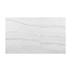Tavolo da pranzo Picket House Furnishings Willow Marble altezza standard bianco: moderno, 6 posti, MDF e impiallacciatura in legno