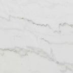 Tavolo da pranzo Picket House Furnishings Willow Marble altezza standard bianco: moderno, 6 posti, MDF e impiallacciatura in legno