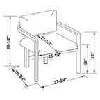 Sedia Rustica in Rovere Lucido - Threshold™ disegnata con Studio McGee