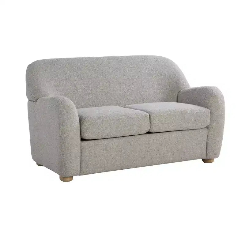 Divanetto Jade Bouclé color ciottolo Lifestyle Solutions