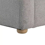 Divanetto Jade Bouclé color ciottolo Lifestyle Solutions