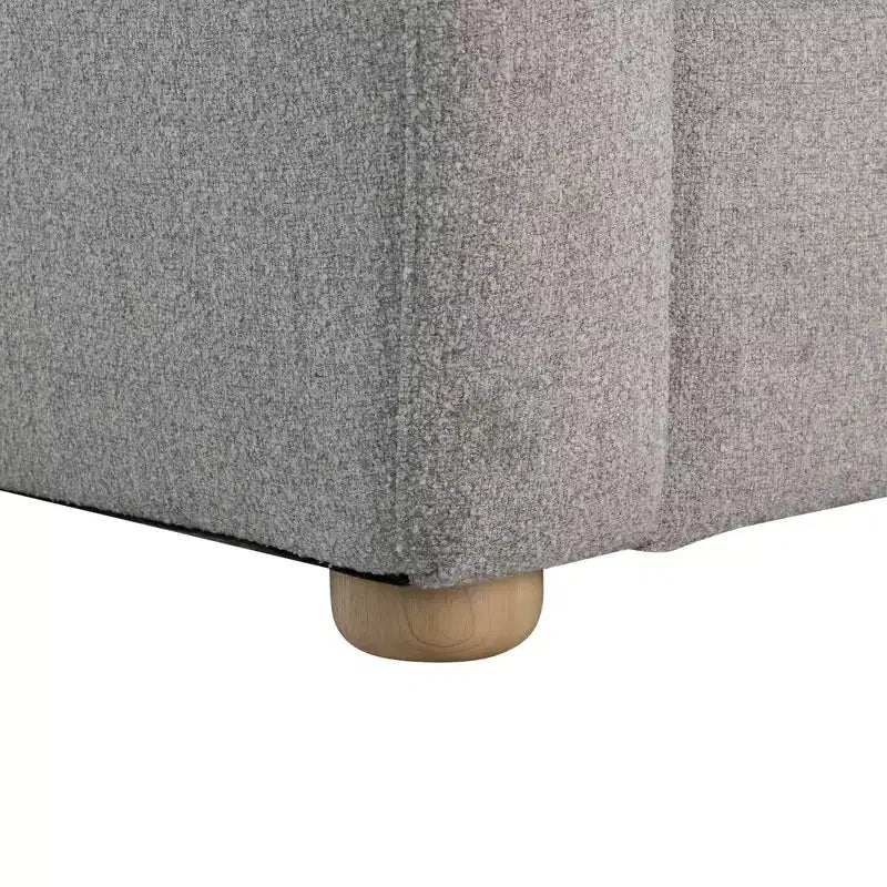 Divanetto Jade Bouclé color ciottolo Lifestyle Solutions