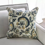 Divanetto imbottito in velluto Creation grigio chiaro/blu marino - Furniture Of America