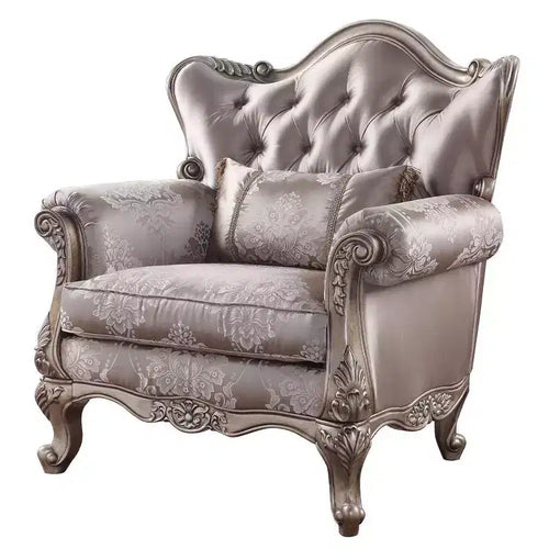 45" Jayceon Fabric Chair Champagne - Acme Furniture