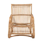 Blanca Poltrona d'Accento in Rattan Naturale Marrone - bali & pari