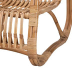 Blanca Poltrona d'Accento in Rattan Naturale Marrone - bali & pari