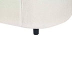 Christopher Knight Home Isolde Divano componibile a L curvo contemporaneo a 4 posti da 264 cm, rivestito in bouclé, beige