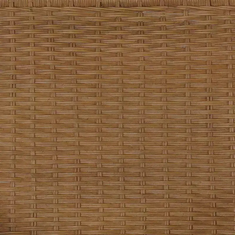Poltrona Daire Accent Naturale: Schienale in Rattan, Struttura in Mogano, Seduta in Microfibra - Madison Park