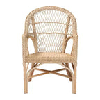 Sedia con braccioli Bali & Pari Zaira in Rattan Naturale