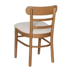 Linon Set di 2 sedie Tuttle Marrone Grigio