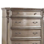 Cassettiera Northville 42" Anticato Argento - Acme Furniture: 5 cassetti, legno, guide metalliche, nessun assemblaggio richiesto