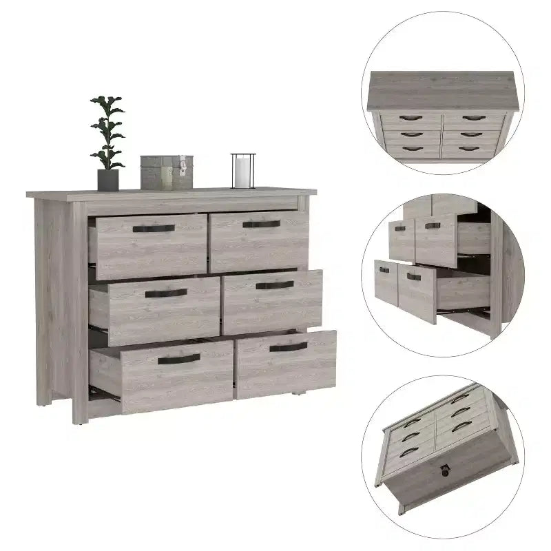Ada Dresser Grigio Chiaro - Boahaus
