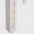 Jules Tavolino Comodino con Cassetto Grigio Chiaro - Adore Decor