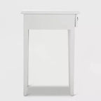 Jules Tavolino Comodino con Cassetto Grigio Chiaro - Adore Decor
