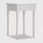 Jules Tavolino Comodino con Cassetto Grigio Chiaro - Adore Decor