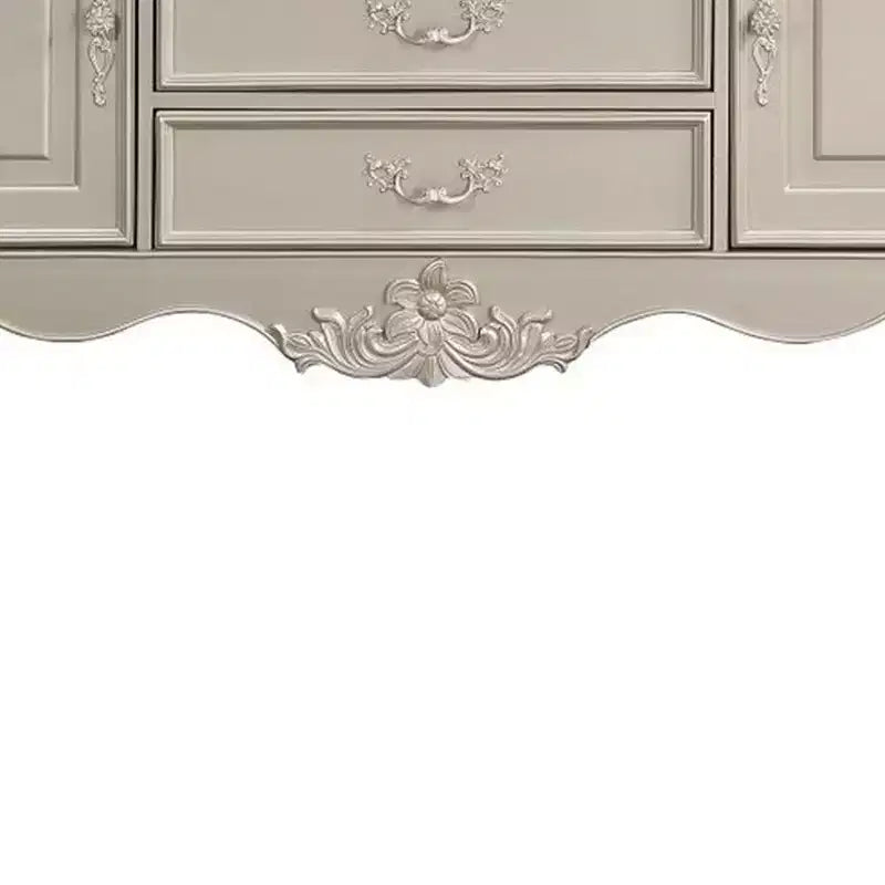 Comò Bently 71" Acme Furniture con finitura color champagne