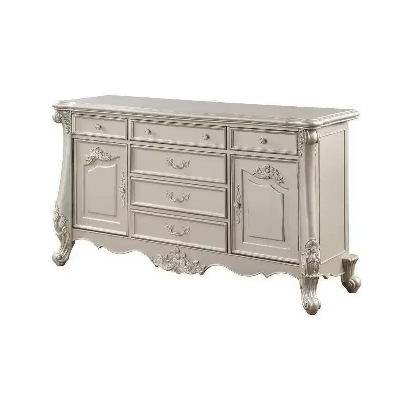 Comò Bently 71" Acme Furniture con finitura color champagne