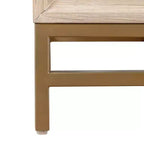 HOMES: Inside + Out Set Comodino e Cassettiera 3 pz Neovesi Wood Quercia Boho