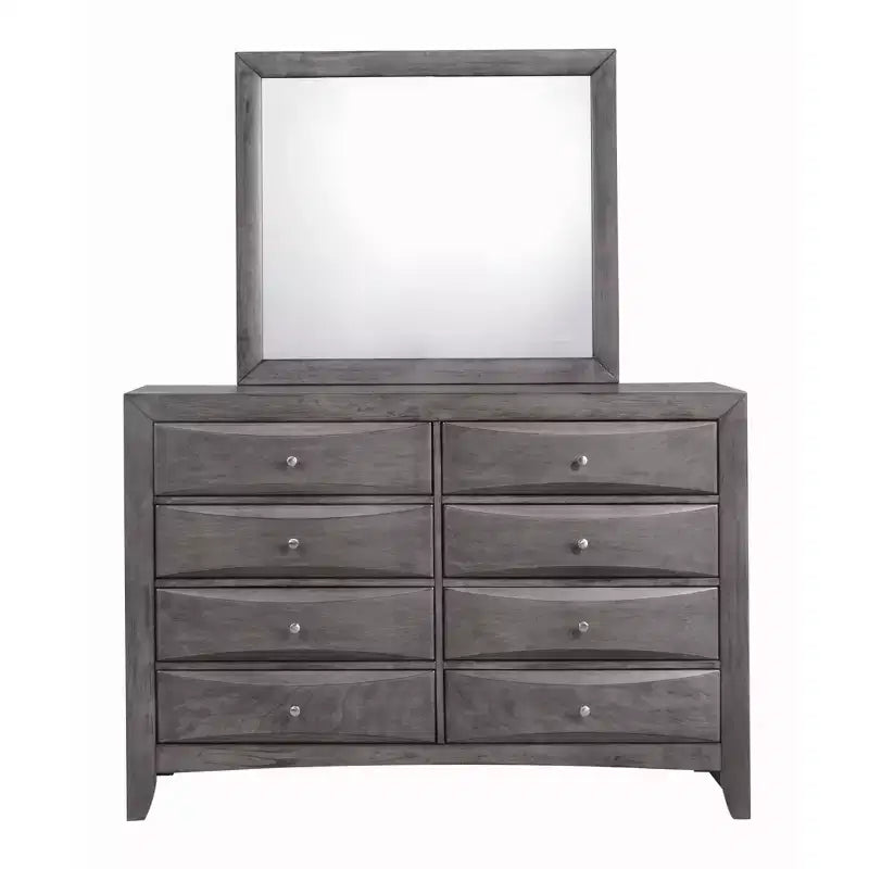 Set comò e specchio Madison grigio - Picket House Furnishings