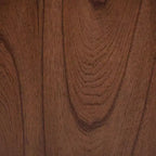 Baxton Studio Comodino Alyssa in Legno con 2 Cassetti e Rattan Intrecciato Marrone Noce