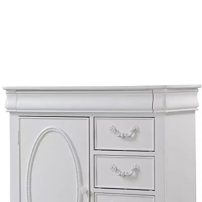 Cassettiera Estrella 91 cm Acme Furniture finitura bianca