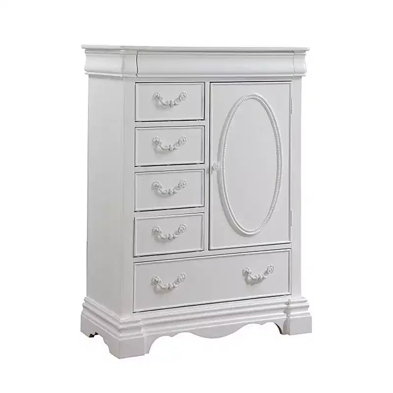 Cassettiera Estrella 91 cm Acme Furniture finitura bianca