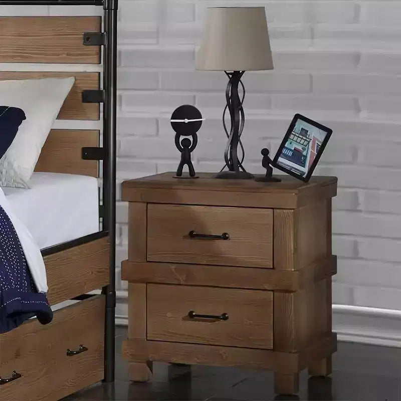 Comodino Acme Furniture Adams Quercia Anticata