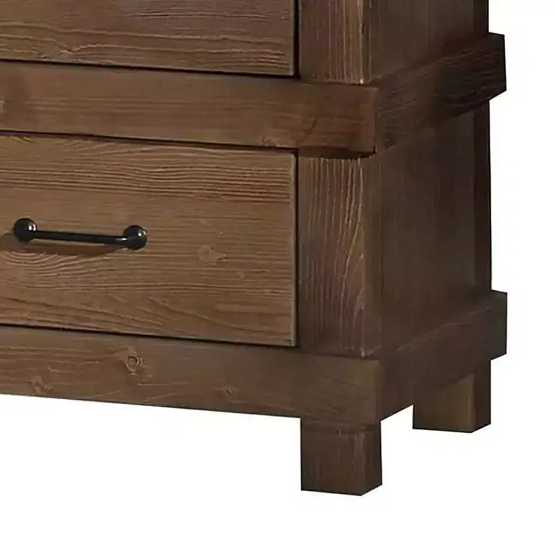 Comodino Acme Furniture Adams Quercia Anticata
