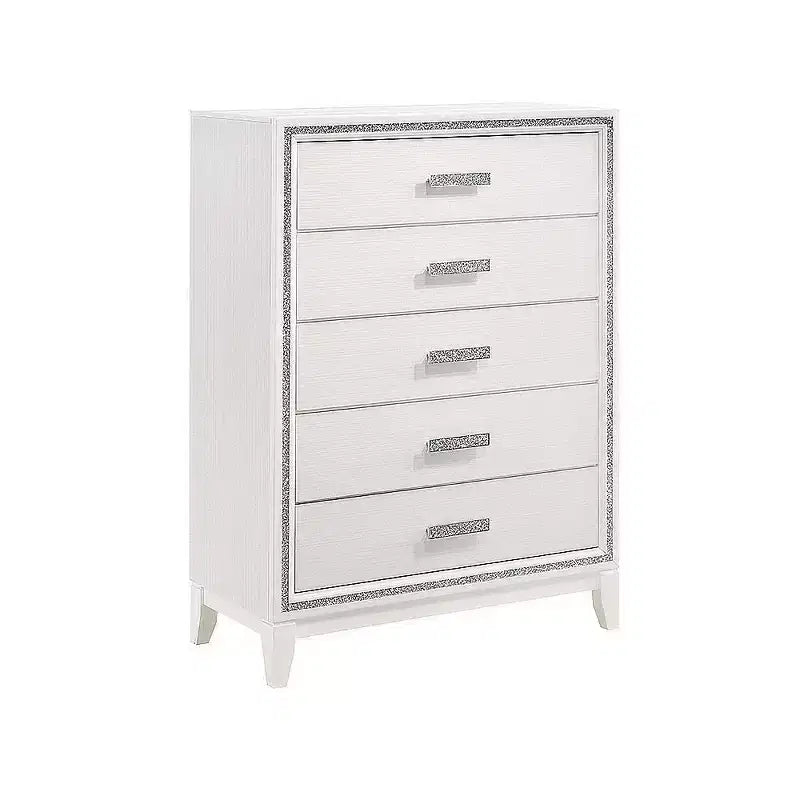 Comò Haiden Acme Furniture da 35" con finitura bianca