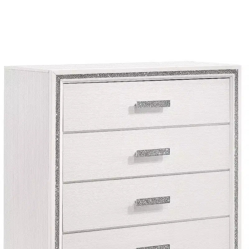 Comò Haiden Acme Furniture da 35" con finitura bianca