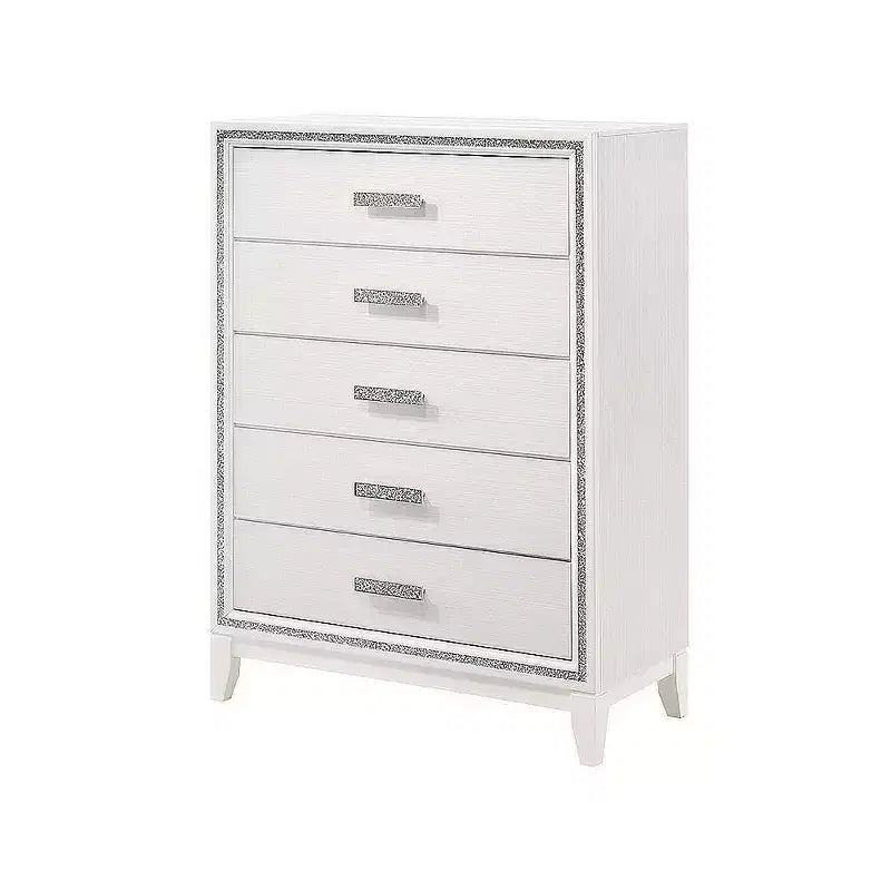 Comò Haiden Acme Furniture da 35" con finitura bianca