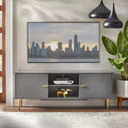 Mobile TV Lifestorey Tabaria in Stile Moderno di Metà Secolo per TV Fino a 55", Grigio