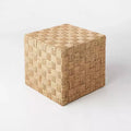Lynwood Checkerboard Wicker Cube Naturals - Threshold™ designed with Studio McGee
