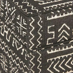 Pouf contenitore quadrato con coperchio rimovibile Onyx - HomePop: Imbottito, Forma rettangolare