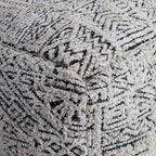 Pouf Escondido Grigio/Avorio - Anji Mountain
