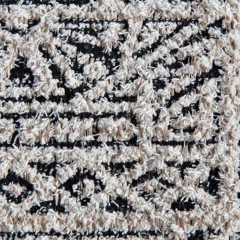 Pouf Escondido Grigio/Avorio - Anji Mountain