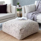 Pouf Escondido Grigio/Avorio - Anji Mountain