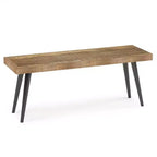 Panca Jamison in Legno Naturale Effetto Invecchiato - WyndenHall