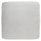 WyndenHall Lyanna Pouf Quadrato Avorio