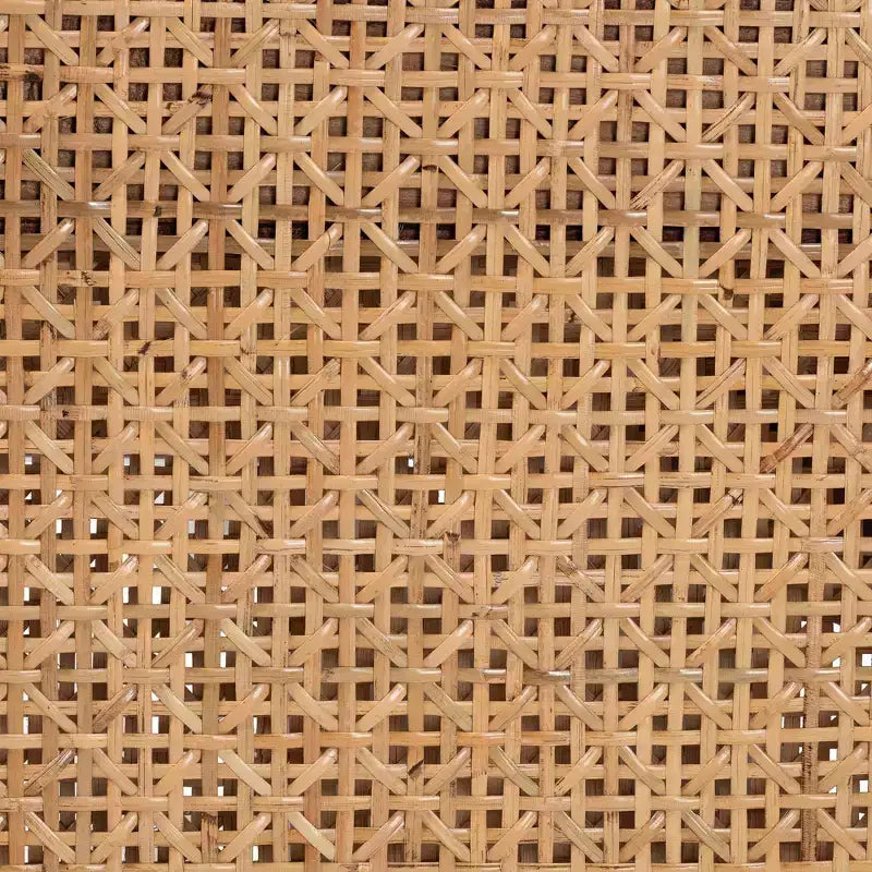 Panca Accent Lovina in Rattan e Legno di Acacia bali & pari, Miele Chiaro/Marrone Chiaro