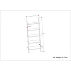 Scaffale a Scala WyndenHall Hutchins da 70" - Naturale